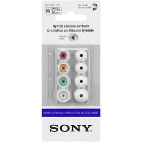 Náhradné špunty Sony silikónové koncovky biele

