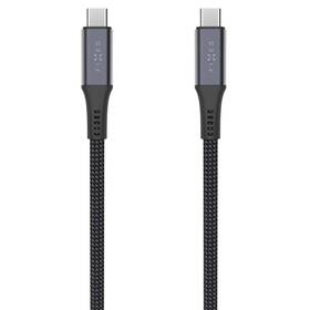 Kábel FIXED USB-C/USB-C, PD 3.1, 240W, 1,2 m sivý

