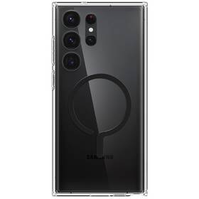 Kryt na mobil Spigen Ultra Hybrid OneTap MagSafe Ring na Samsung Galaxy S23 Ultra priehľadný

