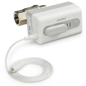 Príslušenstvo Honeywell Home uzatvárací ventil L5 WiFi, ochrana proti úniku vody, závit 1" biely

