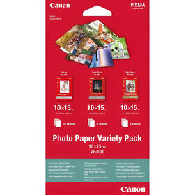 Fotopapier Canon VP-101, 10x15 Variety Pack 


