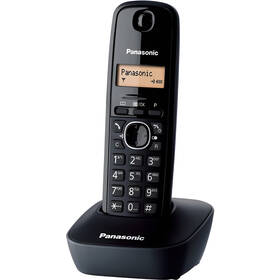 Domáci telefón Panasonic KX TG1611FXH DECT čierny

