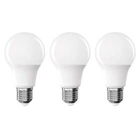 LED žiarovka EMOS Classic, E27, 7W, teplá biela (3 ks) 
