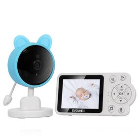 Detská elektronická pestúnka Evolveo Baby Monitor N3 (CAM-3B) modrá

