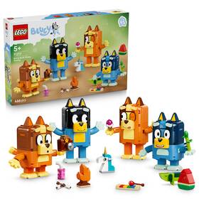 Stavebnica LEGO® Bluey 11217 Rodina Bluey z kociek 

