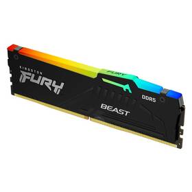 Pamäťový modul Kingston FURY Beast RGB 64GB DDR5 5600MHz CL36 čierny

