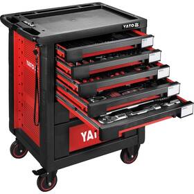 dielenský vozík YATO s náradím YT-55293 (165 ks) 

