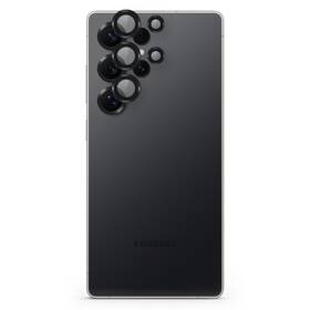 Ochranné sklo šošovky fotoaparátu Spello by Epico Aluminium Lens Protector na Samsung Galaxy S26 Ultra čierne


