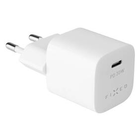 Nabíjačka do siete FIXED Mini USB-C PD, 30W biela

