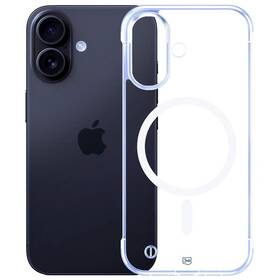 Kryt na mobil 3mk Just20g MagCase na Apple iPhone 16 priehľadný

