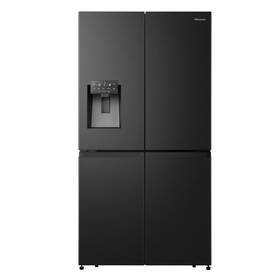 Americká chladnička Hisense RQ760N4SBFE čierna farba
