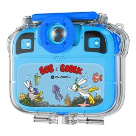 Digitálny fotoaparát GoGEN BOB A BOBEK AQUA FOTO modrý

