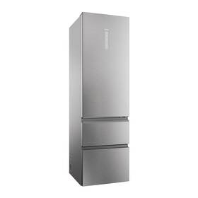 Chladnička s mrazničkou Haier HTW7620ANMG strieborná

