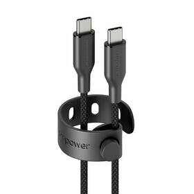Kábel PanzerGlass empower USB-C/USB-C, 1,2m čierny

