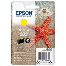Cartridge Epson 603, 130 strán žltá

