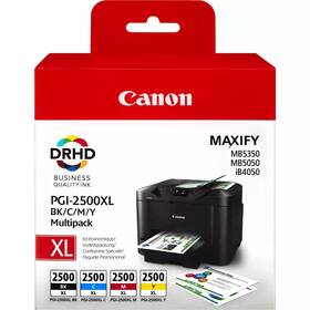 Cartridge Canon PGI-2500XL, 2500/1295 strán, CMYK 

