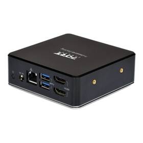 Dokovacia stanica PORT CONNECT 8v1 USB-C, USB-A, dual video, HDMI, Ethernet, audio, USB 3.0 čierna

