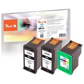 Cartridge Peach HP 350/351, MultiPack Plus, 2x525/180 strán - CMYK 

