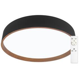 LED stropné svietidlo Top Light Dekor 40C RC čierne


