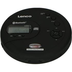 Discman Lenco CD-300 čierna farba
