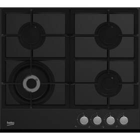 Plynová varná platňa Beko HILW64235S čierna

