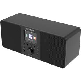 Internetový rádioprijímač s DAB+ Sencor SIR 6100WDB čierny

