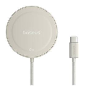 Bezdrôtová nabíjačka Baseus Simple Mini4 Qi2 15W zlatá

