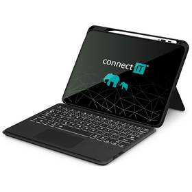 Puzdro s klávesnicou na tablet Connect IT TabCase na Apple iPad 10.9" (2022)/11" (2025) čierne

