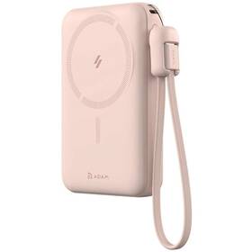 Powerbank ADAM Elements VIONTA C2 Pro 8-in-1 10000 mAh ružová

