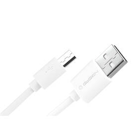 Kábel GoGEN USB/micro USB, 2m biely

