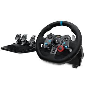 Volant Logitech G29 Driving Force pre PS3, PS4, PS5, PC + pedále čierna farba
