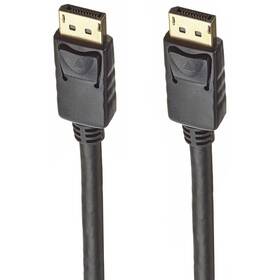 Kábel PremiumCord DisplayPort 1.4, M/M, 2 m čierny

