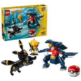 Stavebnica LEGO® Pokémon™ 72165 SMART Play™: Umbreon vs. Garchomp – súboj na majstrovstvách 

