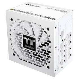 Zdroj Thermaltake Toughpower GT 1200W White, modular, 80+ Gold biely

