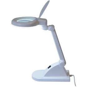 Stolná lampa Geti lupa GDM15, 12 dioptrií biela

