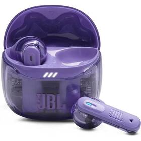 Slúchadlá JBL Tune Flex  2 Ghost fialová


