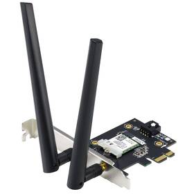 Sieťová karta Asus PCE-AXE5400 AXE5400 PCIe Wi-Fi 6E, Bluetooth 5.2 

