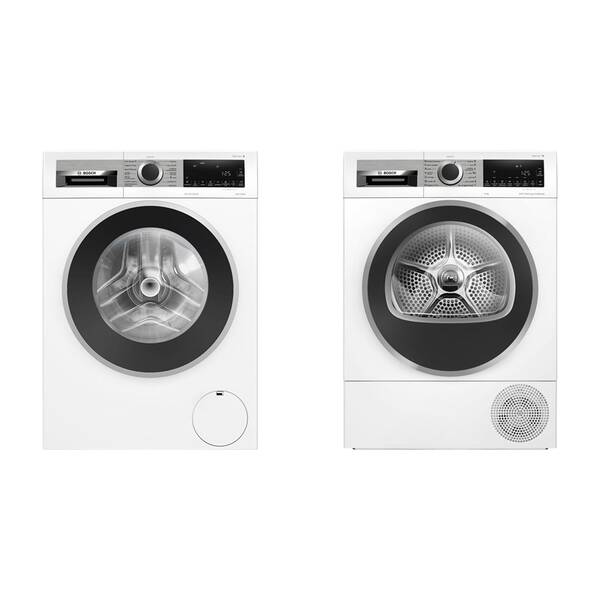 Set výrobkov Bosch WGG244Z2CS + WQG245DMCS biely

