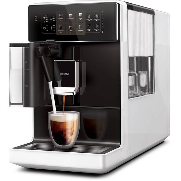 Automatický kávovar Sencor SES 9301WH biely

