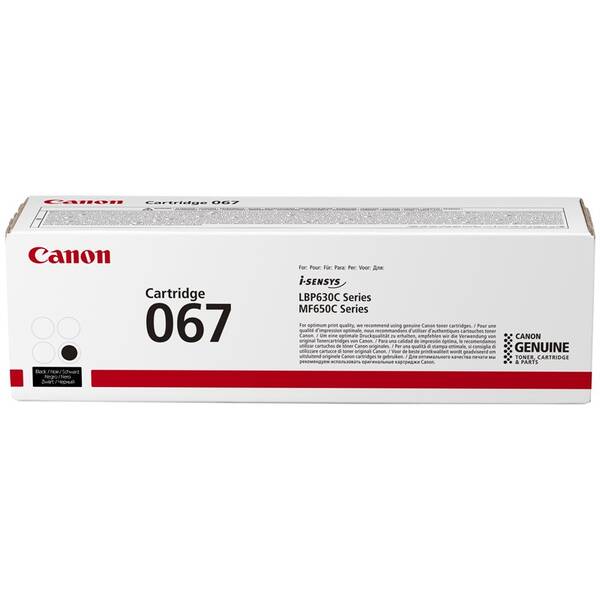 Toner Canon 067 BK, 1350 strán čierny

