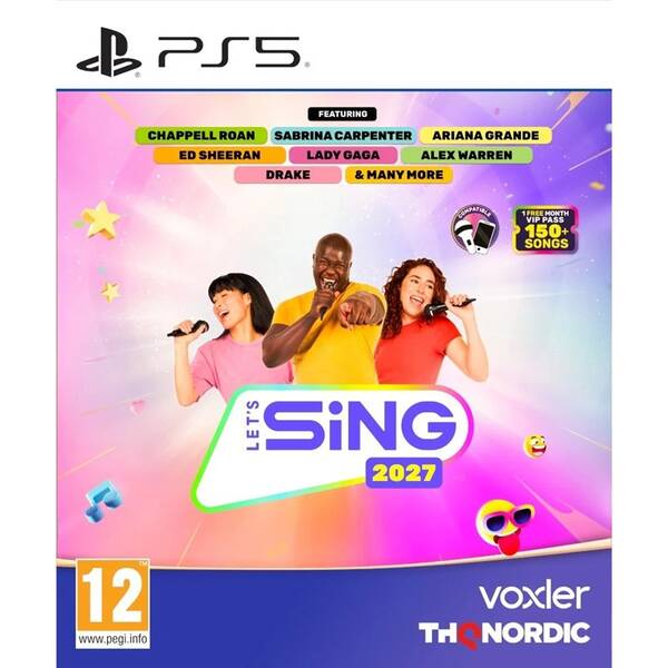 Hra THQ Nordic PlayStation 5 Let’s Sing 2027 + 2 mikrofony 

