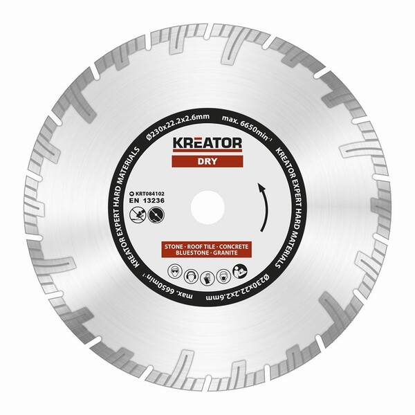 Kotúč diamantový Kreator KRT084102 (1ks) 

