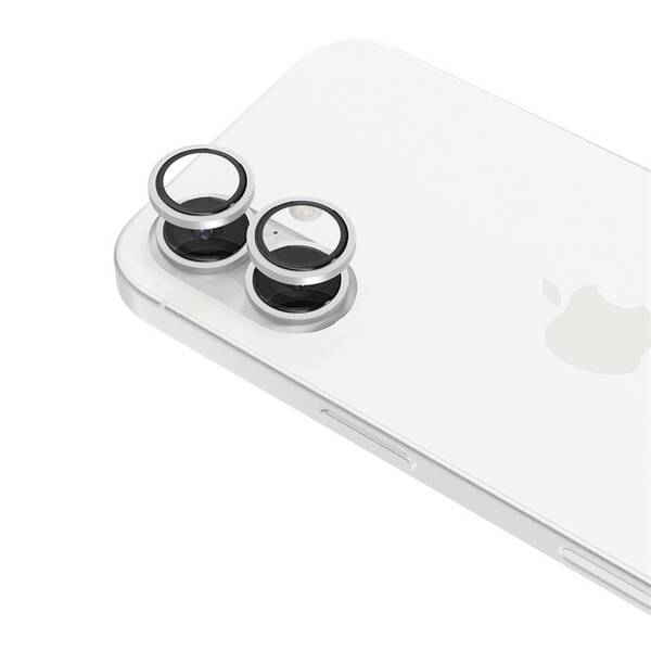 Ochranné sklo šošovky fotoaparátu Epico Aluminium Lens Protectors na Apple iPhone 17 strieborné

