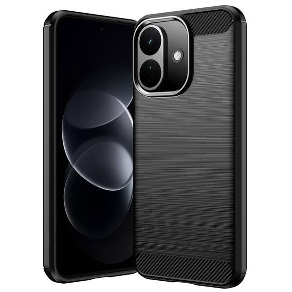 Kryt na mobil WG Carbon Xiaomi Redmi Note 17 Pro 5G čierny

