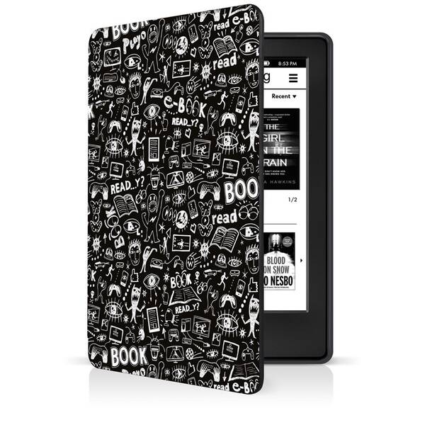 Puzdro pre čítačku e-kníh Connect IT pre Amazon New Kindle 2022 - Doodle 

