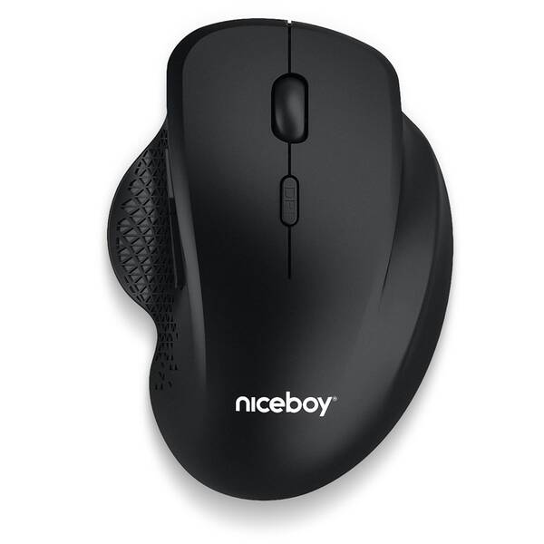 Myš Niceboy OFFICE M20 Silent+ čierna

