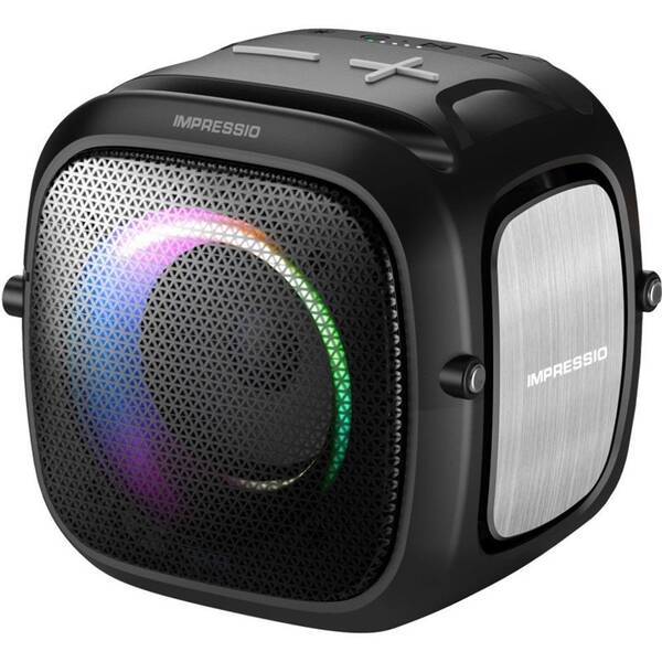 Prenosný reproduktor C-Tech Impressio Qubis mini čierny

