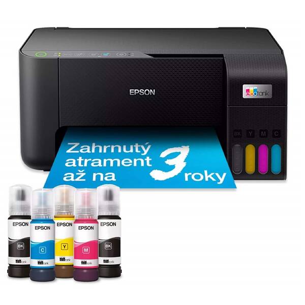 Tlačiareň multifunkčná Epson EcoTank L3270 čierna

