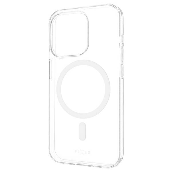 Kryt na mobil FIXED MagStoryA na Apple iPhone 15 Pro priehľadný

