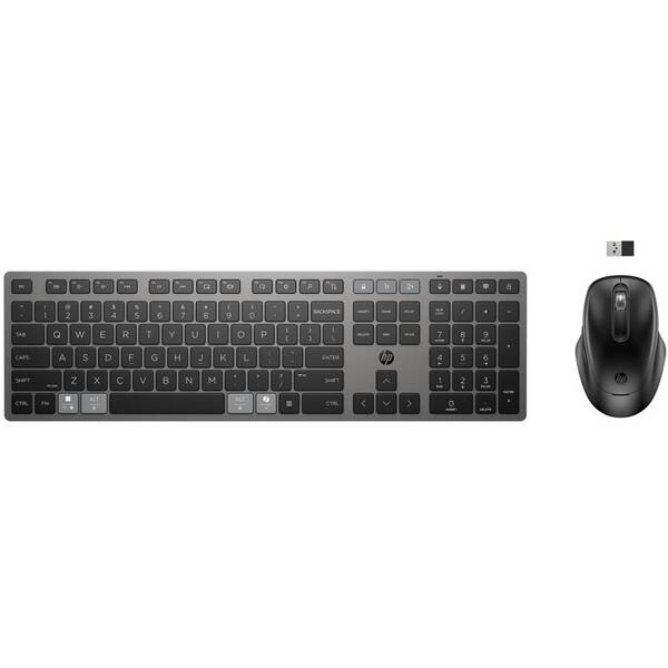 Klávesnica s myšou HP 720 Multi-Device CZ čierna

